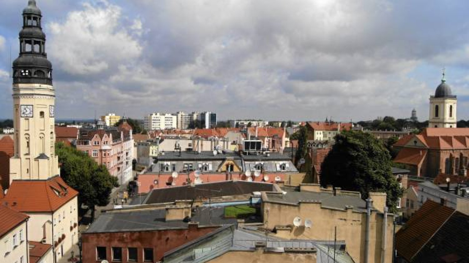 Panorama Zielonej Góry