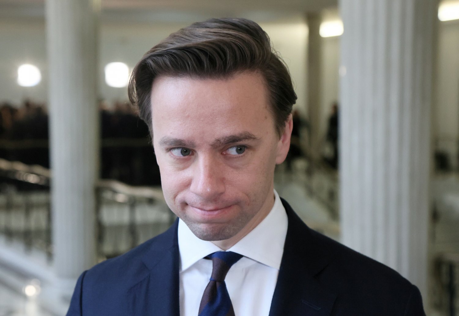 Krzysztof Bosak z Konfederacji w Sejmie.