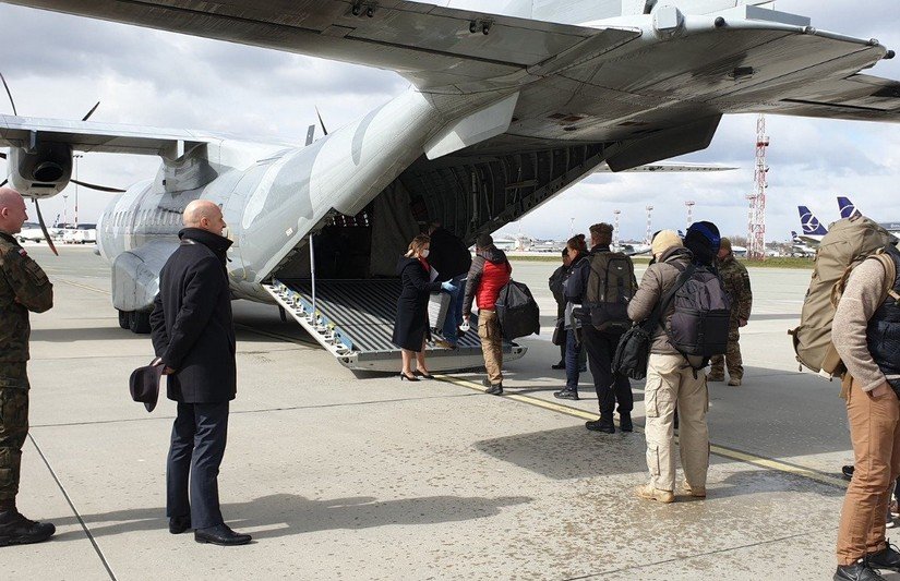 Włosi dziękują Polakom za pomoc.