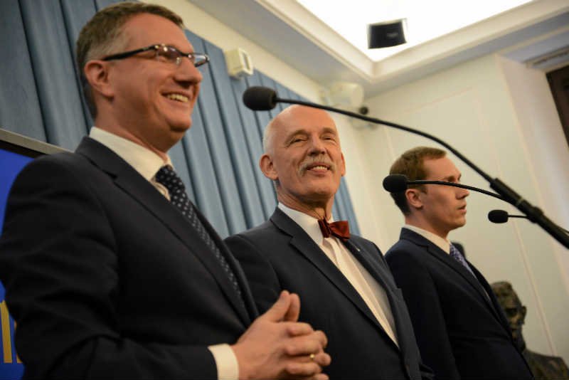 Przemysław Wipler, szef sztabu Korwin-Mikkego nie chciał wyjaśnić źródeł sporu z Pawłem Kukizem.