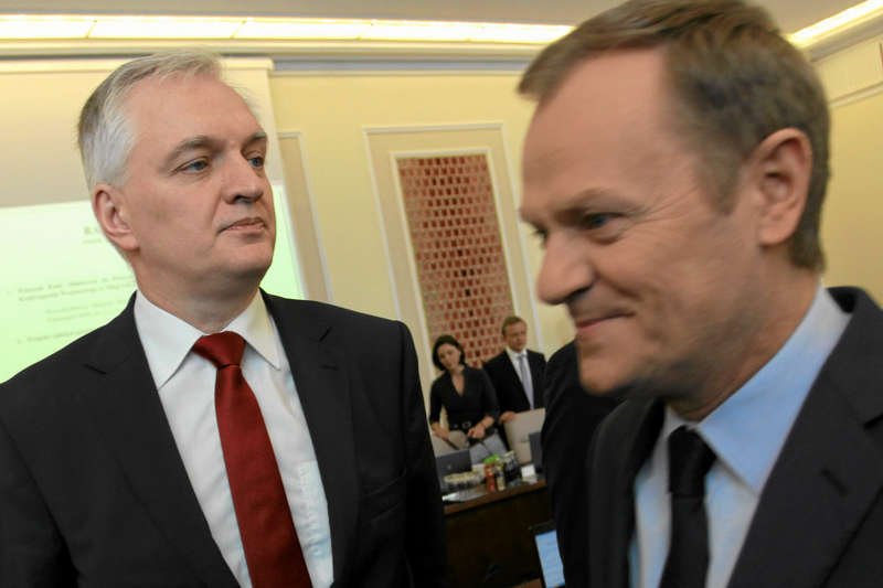Donald Tusk w liście do członków PO ostro krytykuje Jarosława Gowina