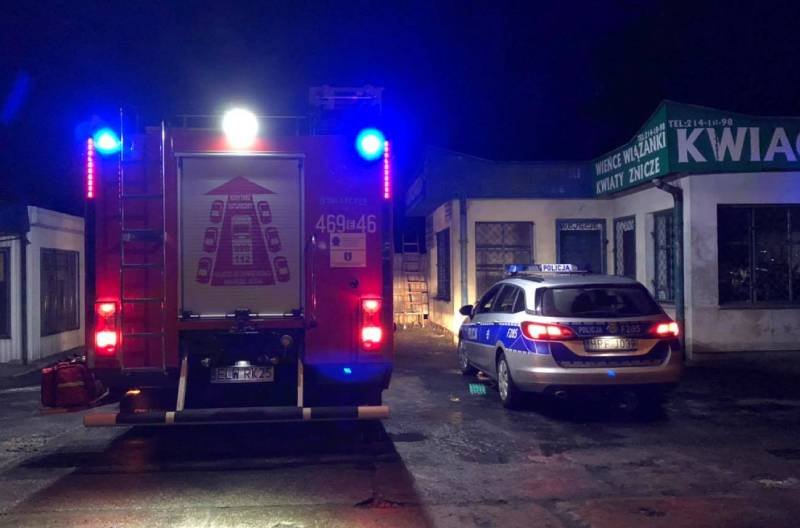 Akcja ratunkowa na cmentarzu w Starej Gadce. Stara Gadka: niepełnosprawna zamknięta na cmentarzu.