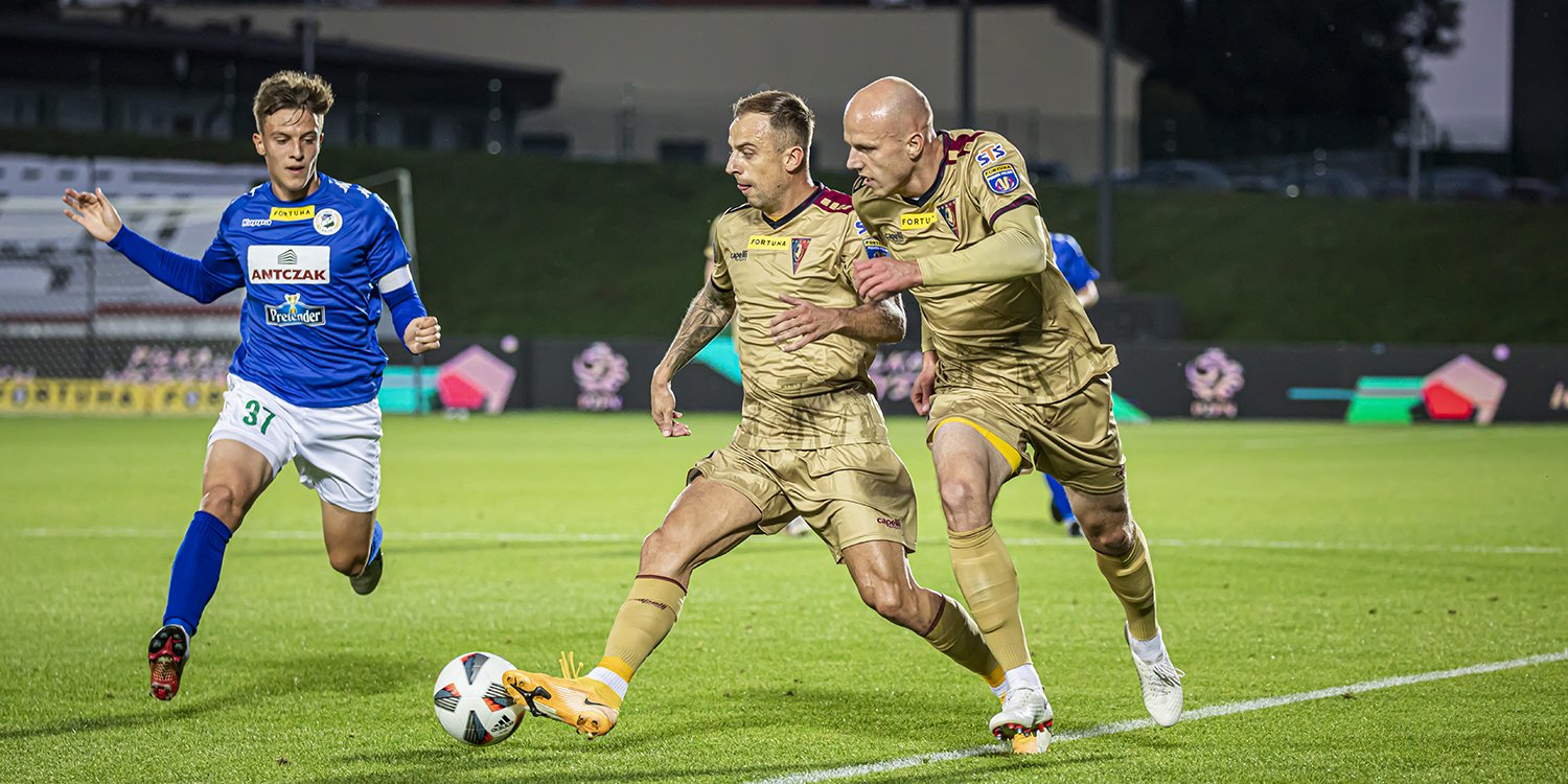 Piłkarze KKS-u Kalisz długo zapamiętają potyczkę z Pogonią Szczecin