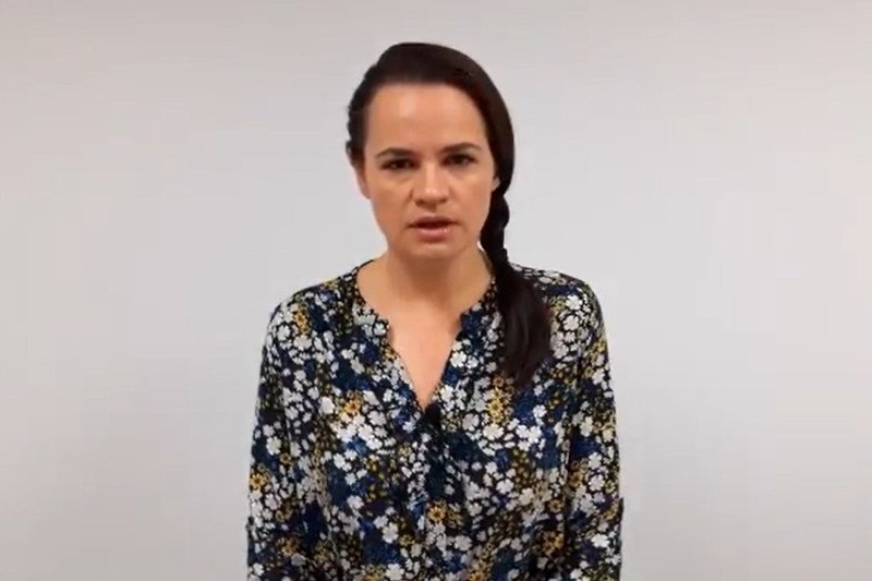 Swiatłana Cichanouska z nową odezwą do narodu.