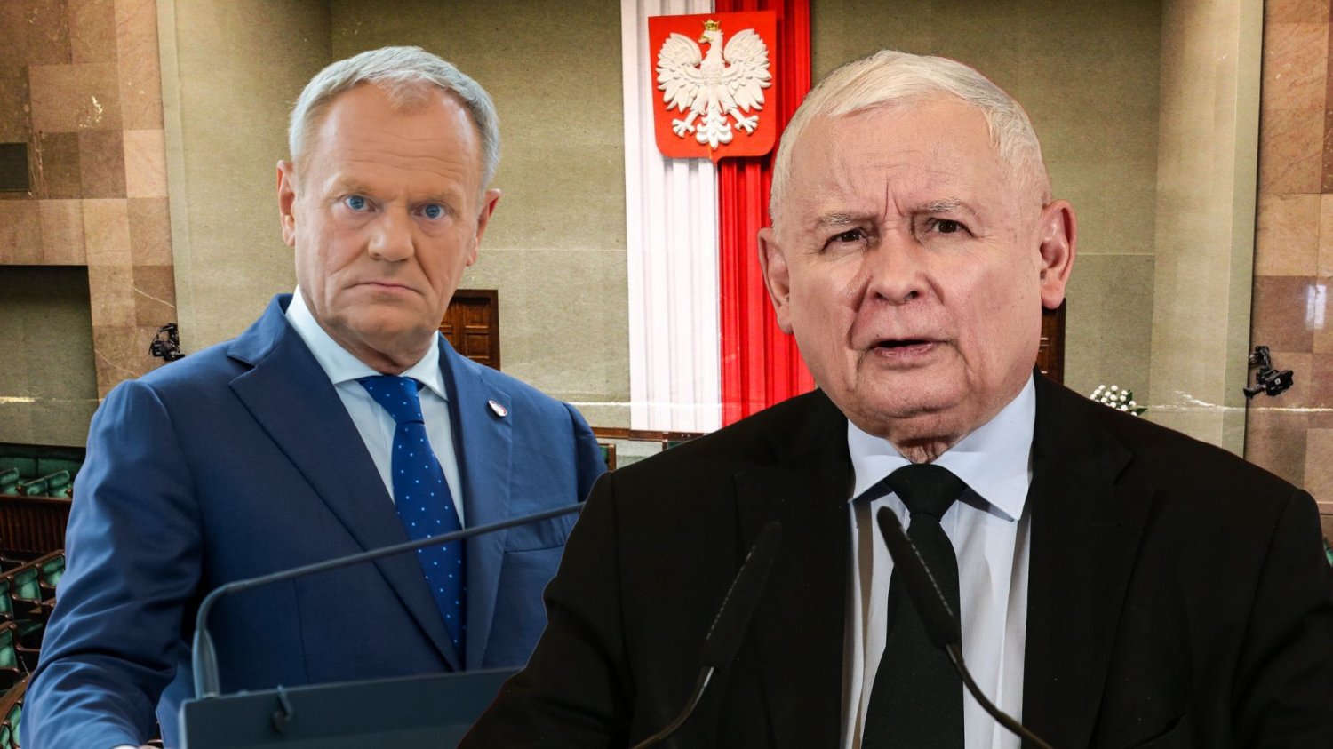 Donald Tusk i Jarosław Kaczyński