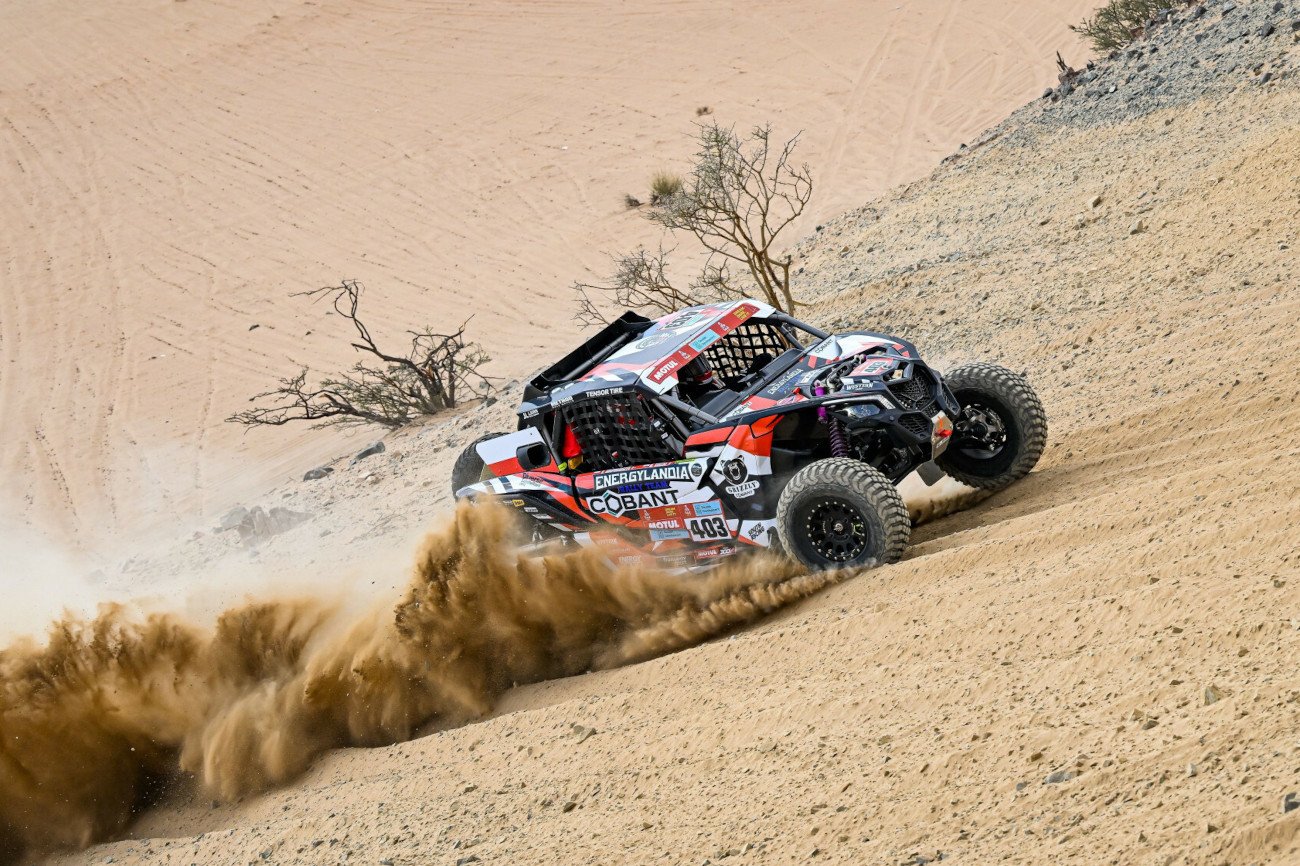 Michał Goczał i Szymon Gospodarczyk okazali się zwycięzcami drugiego etapu Rajdu Dakar w klasie UTV.