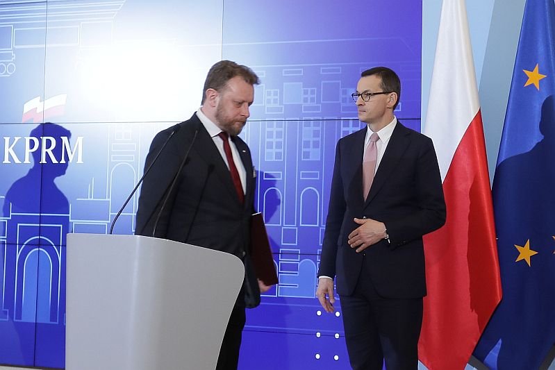 Łukasz Szumowski i Mateusz Morawiecki o ograniczeniach podczas kwarantanny