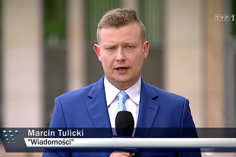 Marcin Tulicki z "Wiadomości" TVP postanowił ponad połowę materiału o śmierci Igora Stachowiaka poświęcić próbie skompromitowania PO.