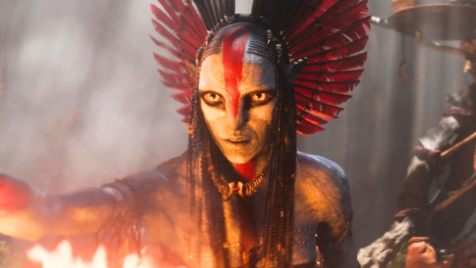 Oona Chaplin jako Varang w filmie "Avatar: Ogień i popiół"