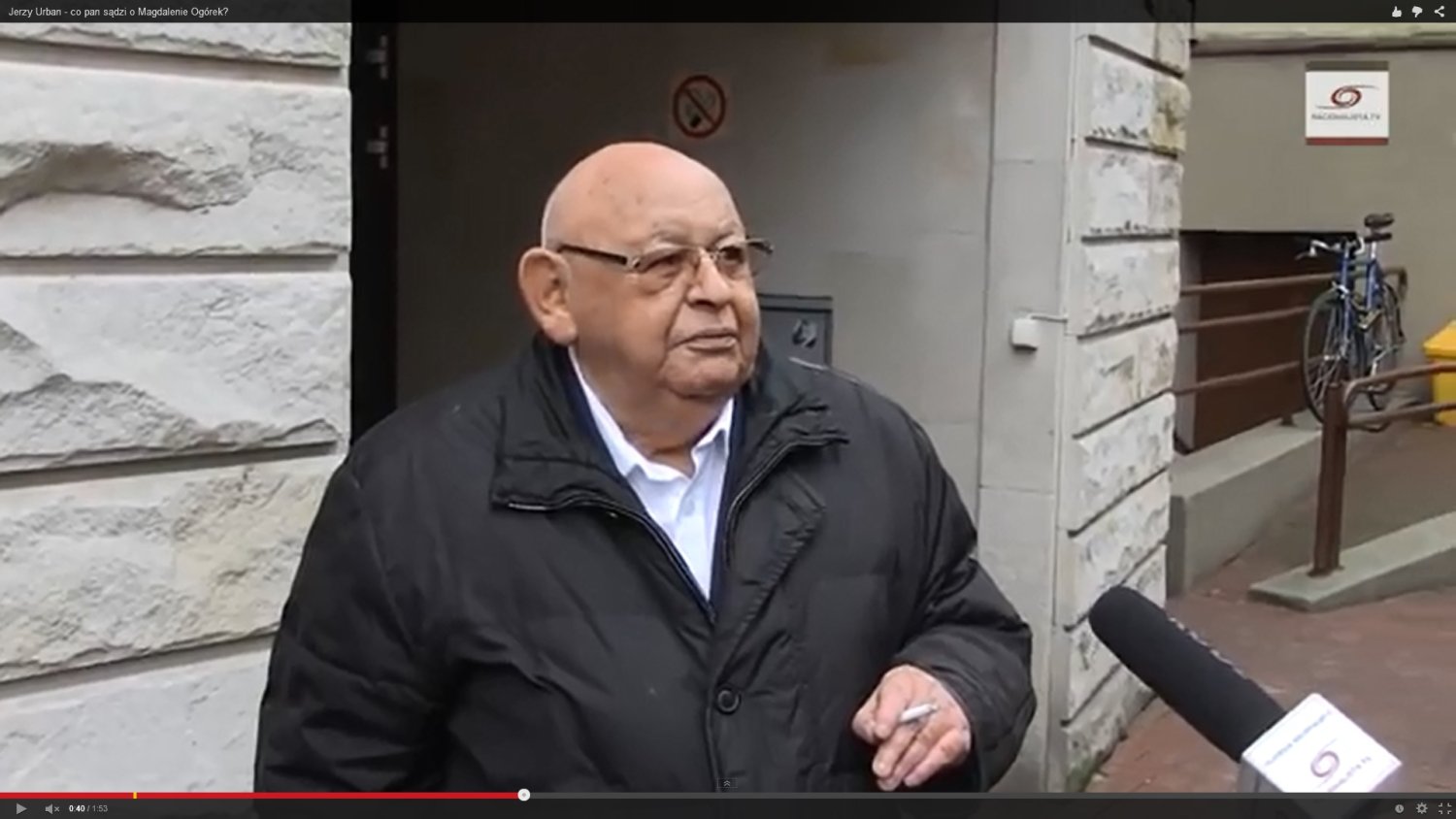 Jerzy Urban wypowiada się na temat Magdaleny Ogórek