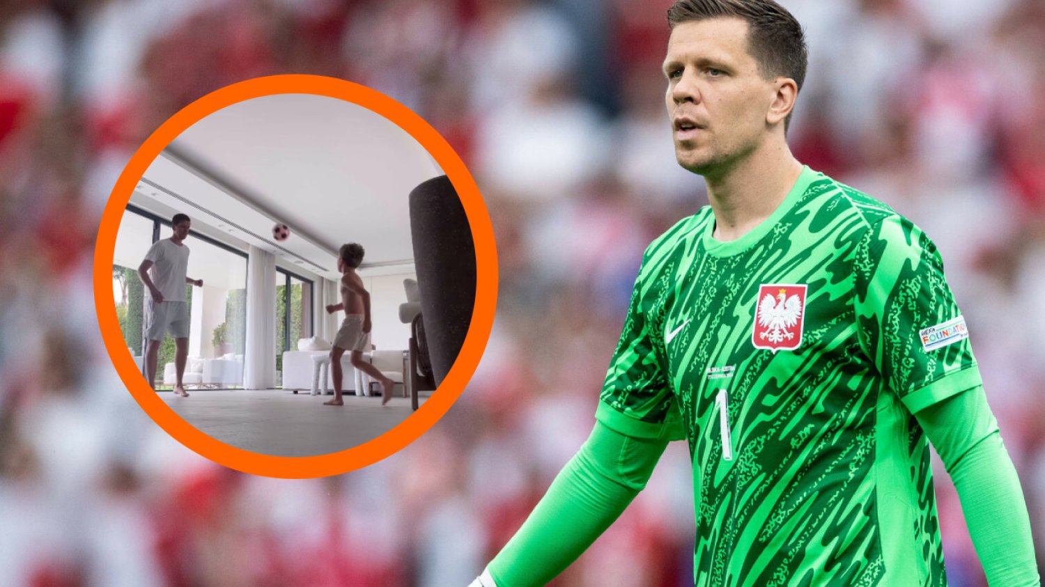 Wojtek Szczęsny pochwalił się zdolnościami syna.