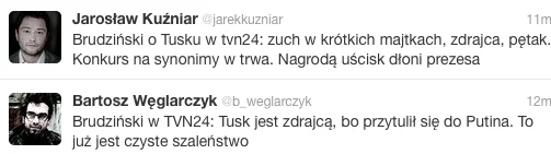 Jarosław Kuźniar i Bartosz Węglarczyk o słowach Brudzińskiego