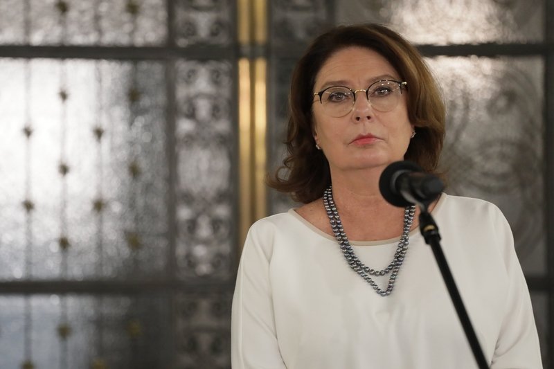 Kidawa-Błońska odpowiedziała, czy zamierza wycofać się z wyborów prezydenckich.