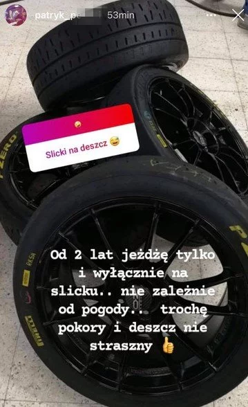 Taki wpis w przeszłości na IG zamieścił Patryk P.