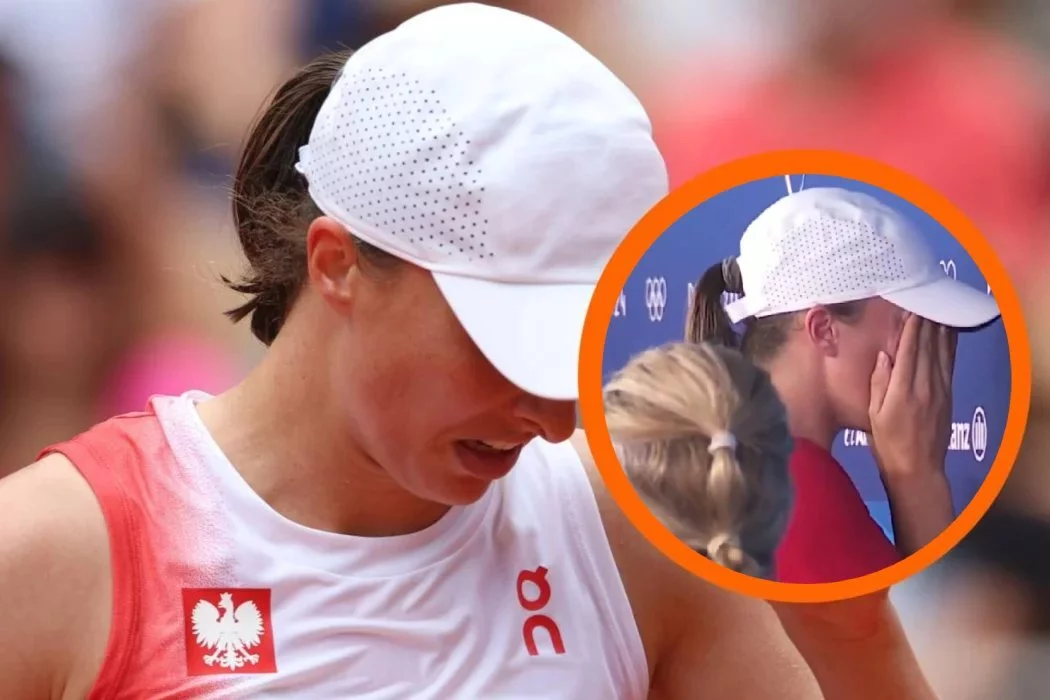 Iga Świątek przegrała mecz o finał IO. Nagrano jej reakcję za kulisami.