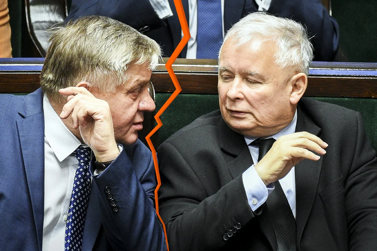 Krzysztof Jurgiel i Jarosław Kaczyński