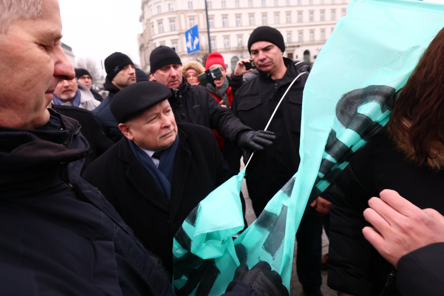 Incydent na miesięcznicy smoleńskiej.