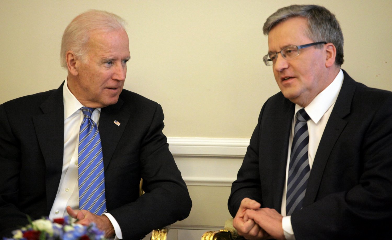 Bronisław Komorowski przed laty miał okazję współpracować z Joe Bidenem, gdy ten był wiceprezydentem USA w administracji Baracka Obamy.
