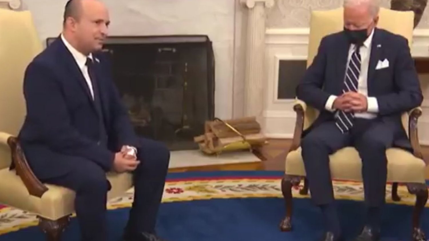 Joe Biden zasnął podczas spotkania z premierem Izraela? [WIDEO]