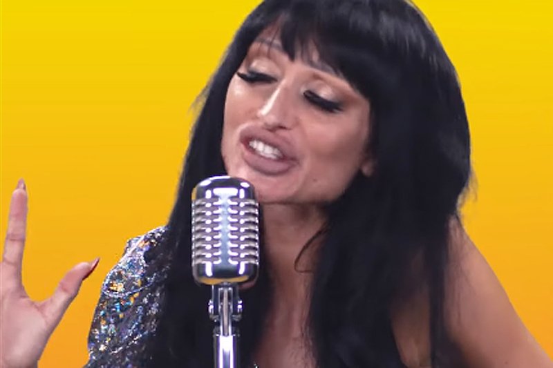 Godlewska śpiewa słynny kawałek "Meluzyna". Tym razem internauci chwalą celebrytkę.