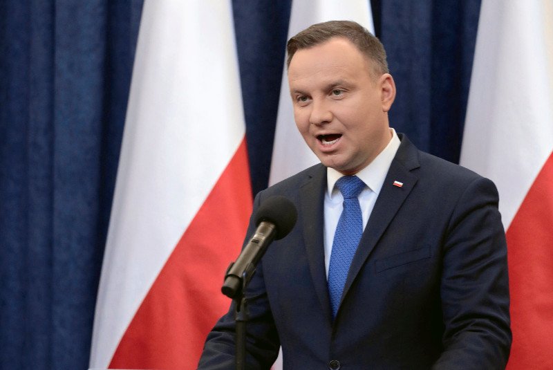 Andrzej Duda zabrał głos w sprawie ONR-owca na stanowisku w IPN.