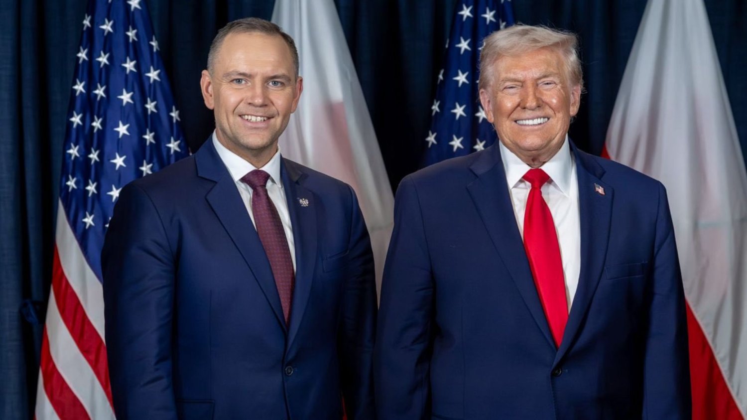 Zaskoczenie po spotkaniu Nawrockiego i Trumpa. Zaskoczenie po spotkaniu Nawrockiego i Trumpa.
