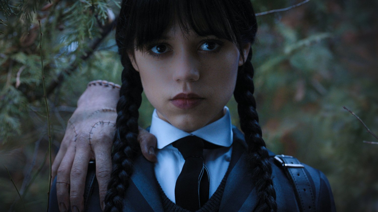Jenna Ortega jako Wednesday Addams