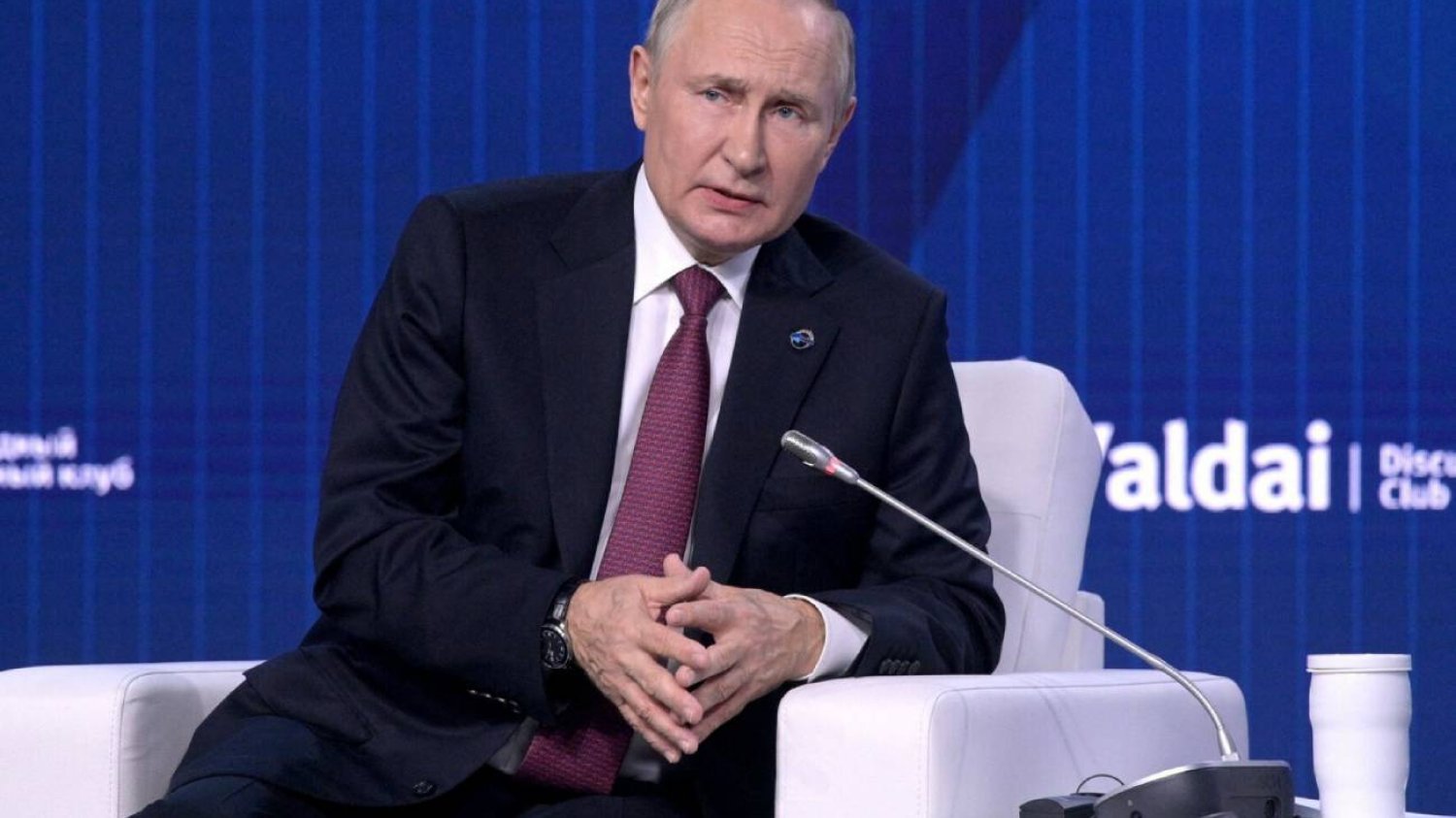 Problem na konferencji Putina. Zabrakło światła, propaganda nie zareagowała