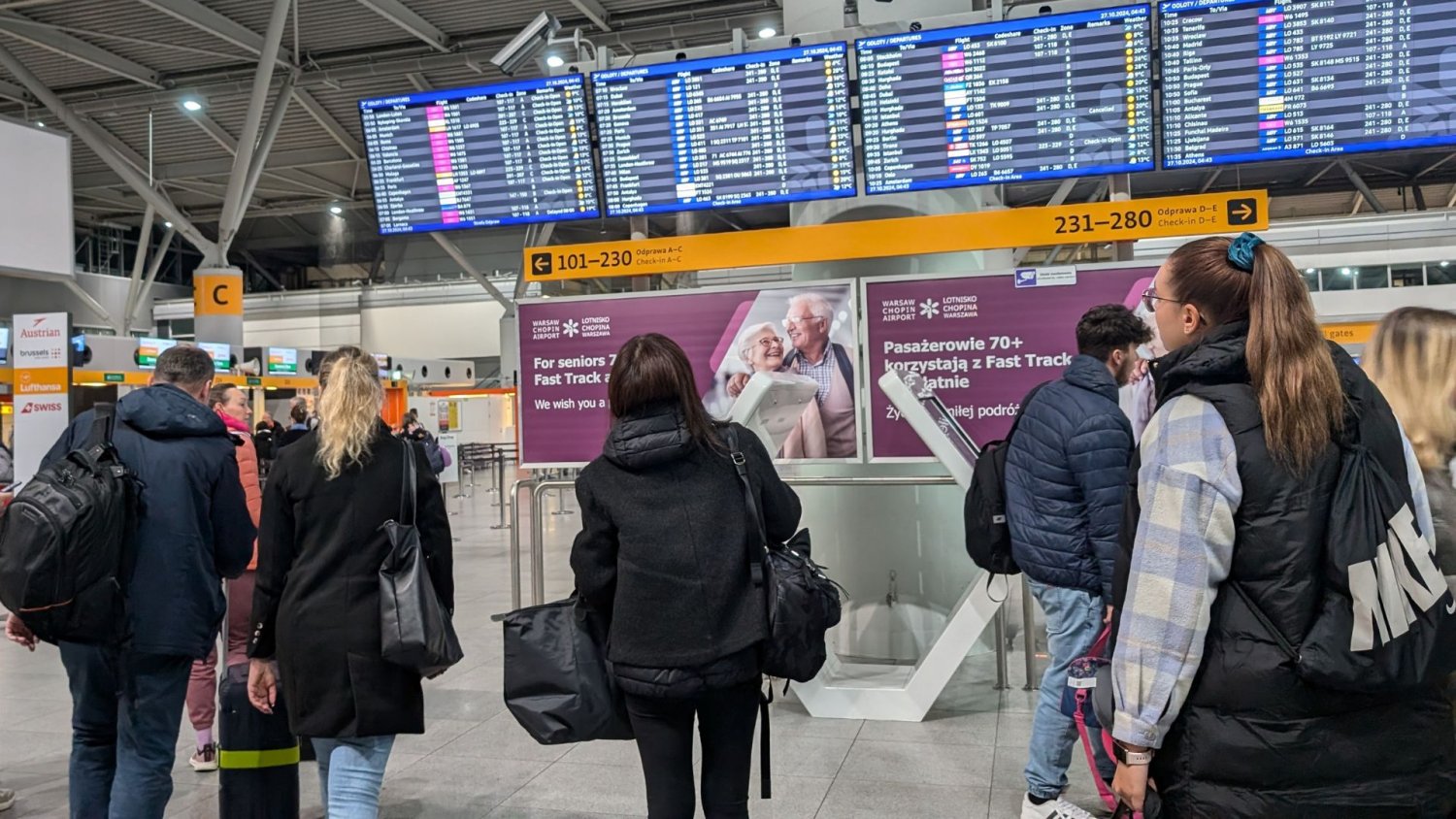 Lotnisko Chopina ostrzega podróżnych. 14 stycznia może być fatalnym dniem