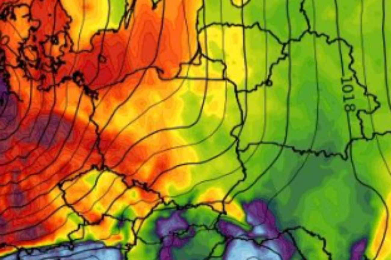 Do Polski dotrze niż Ute. W całym kraju zachmurzenie i opady deszczu. Niż Ute w Polsce. Nastąpi załamanie pogody.