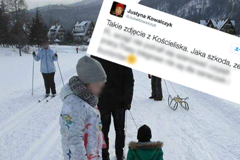 Internauci oburzeni wpisem Justyny Kowalczyk. Wszystko z powodu komentarza do tego zdjęcia