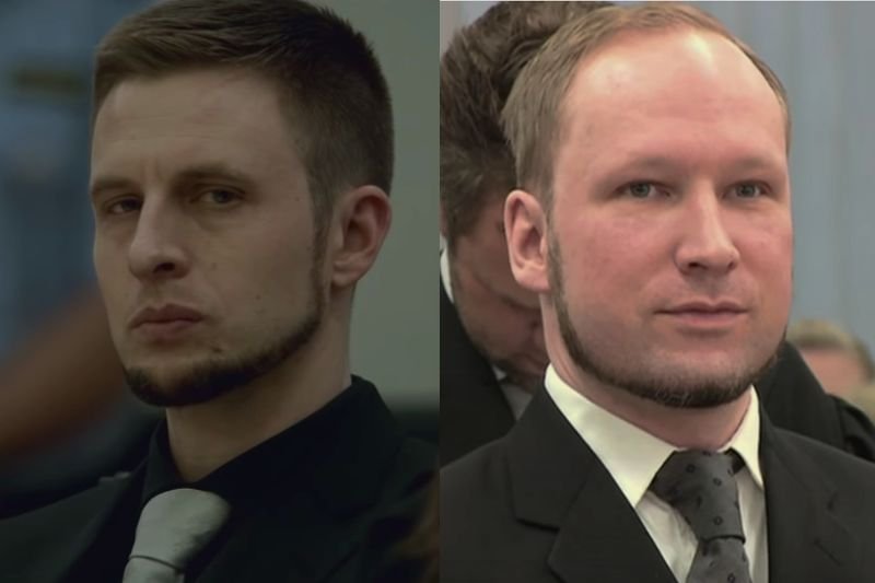 Anders Danielsen Lie wciela się w rolę zamachowca  Andersa Behring Breivika