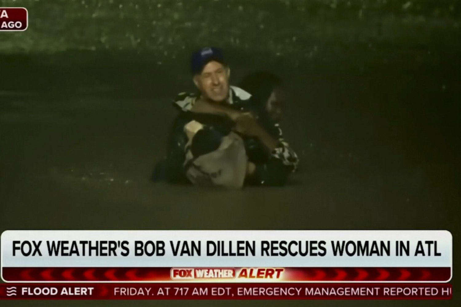 Prezenter TV nagle rzucił wszystko. Udało mu się uratować kobietę.