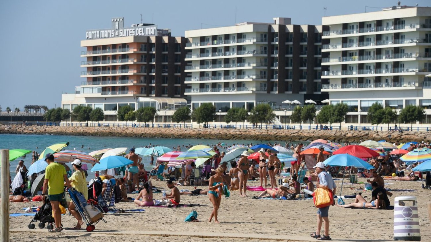 Turyści w Alicante