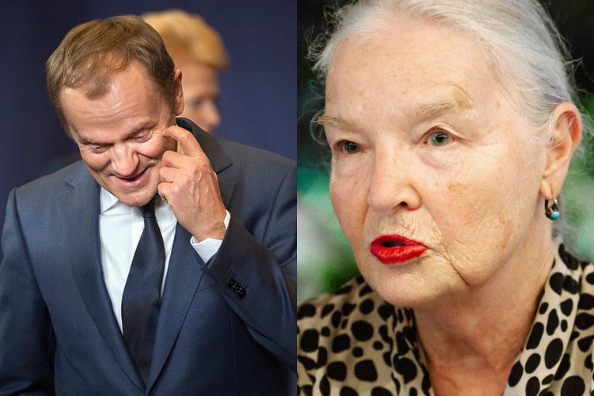 Prof. Jadwiga Staniszkis oceniła rezygnację Donalda Tuska z udziału w wyborach prezydenckich.