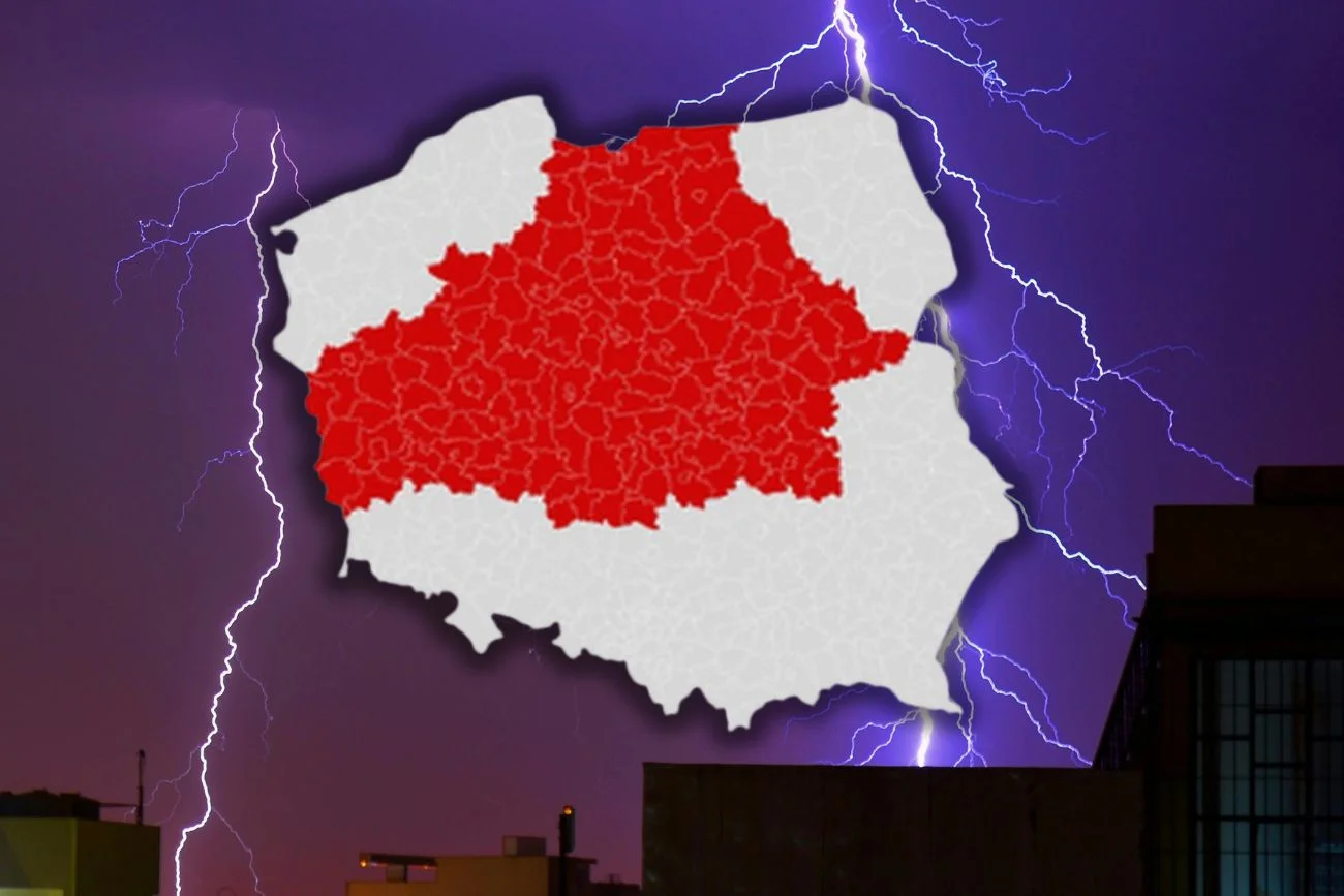 Alert RCB: 2 maja oczekujmy burz, wiatru i gradu Alert RCB: 2 maja oczekujmy burz, wiatru i gradu