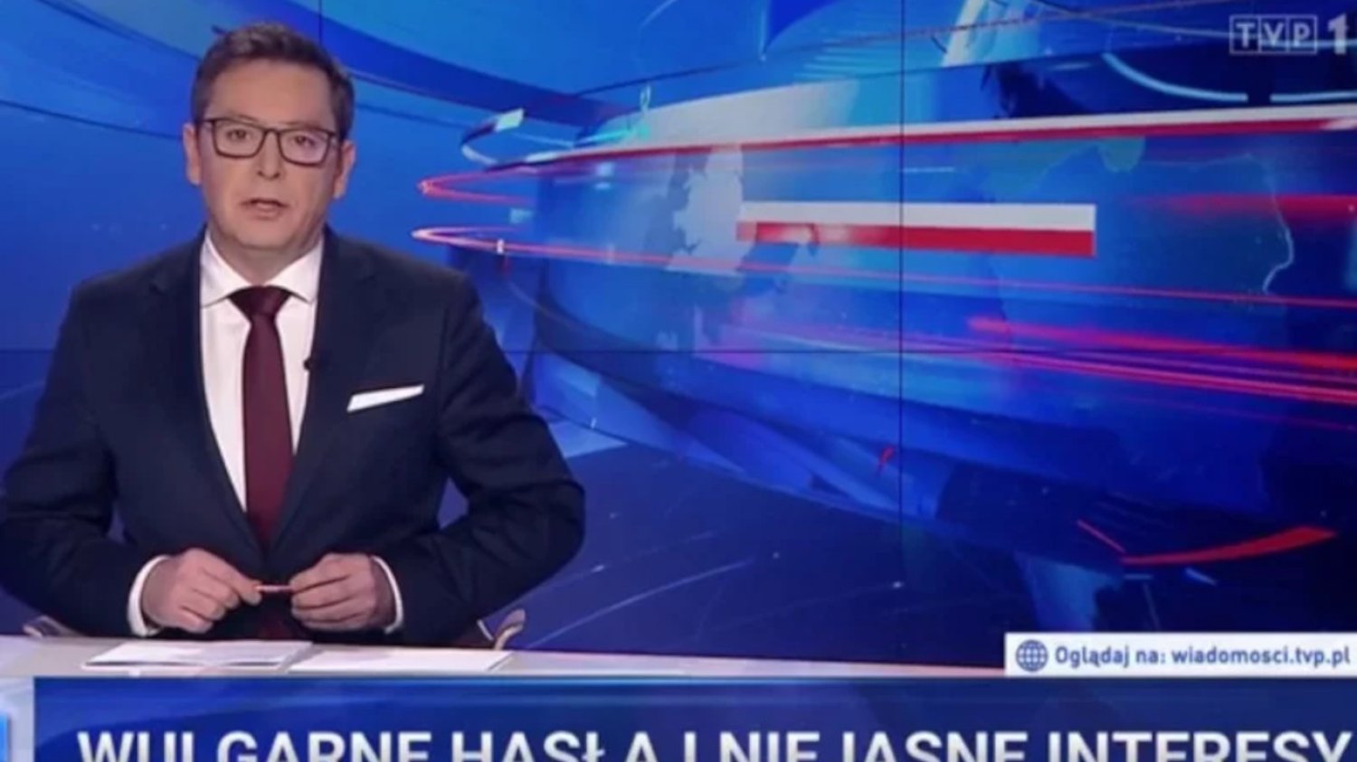 Powtarzające się materiały w "Wiadomościach" TVP. Tym razem aż 41 razy.