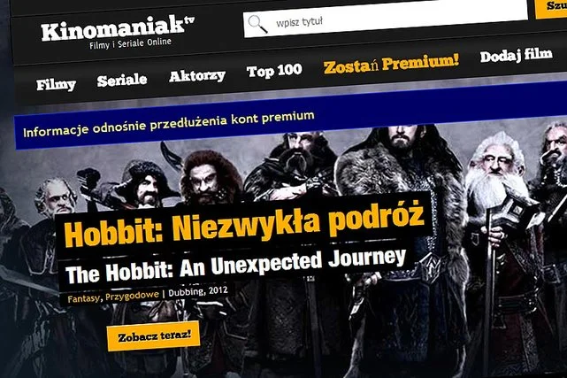 Czy korzystanie z Kinomaniaka było nielegalne?
