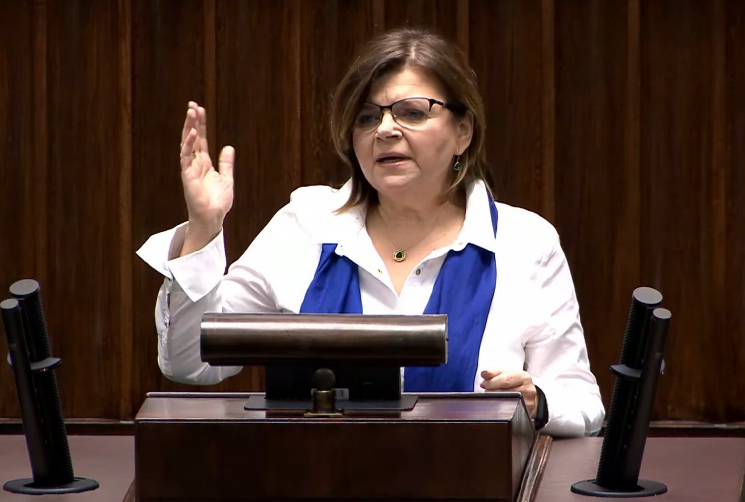 Posłanka Leszczyna wypunktowała Kaczyńskiego w Sejmie.