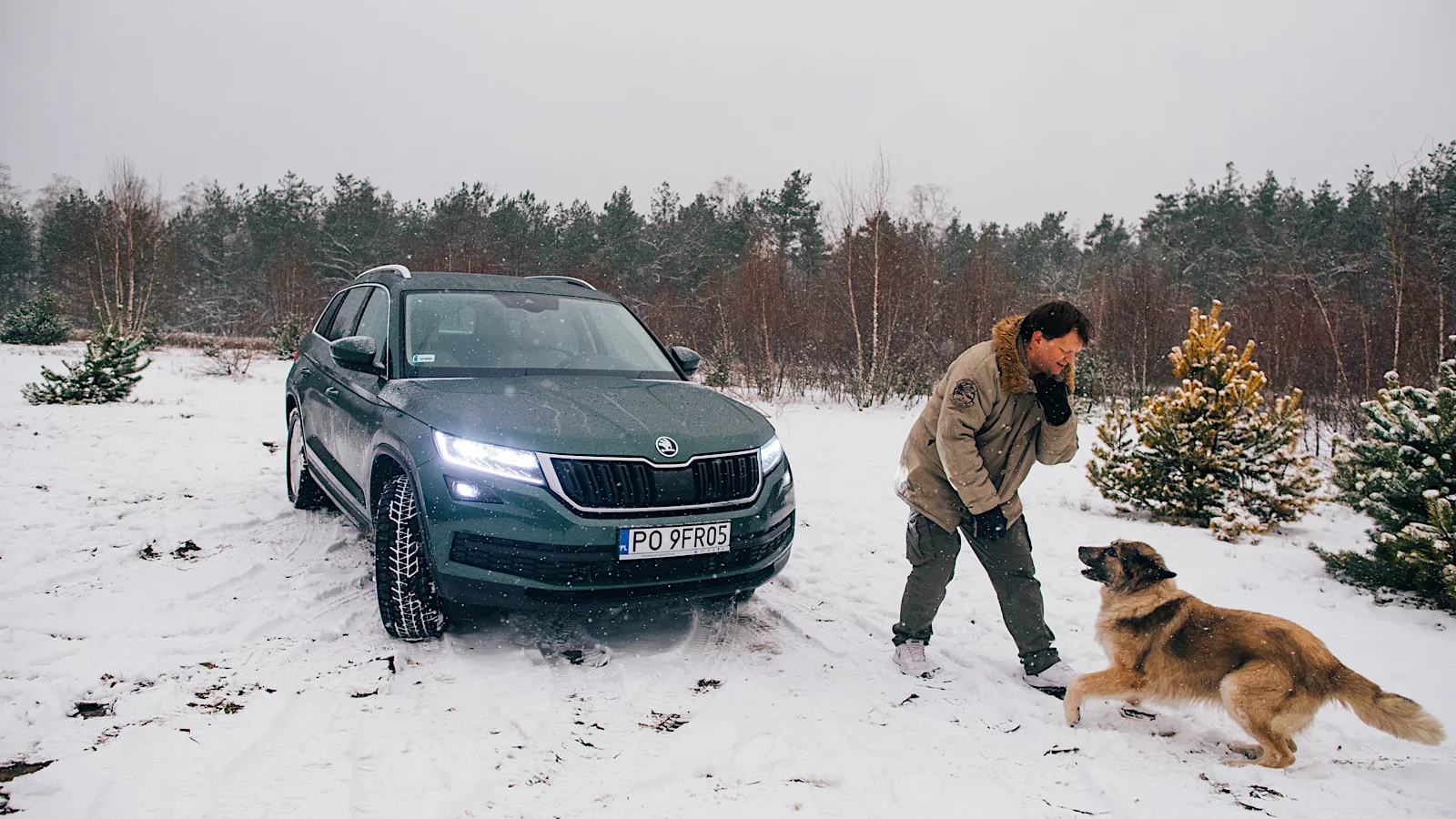 Jeśli ktoś się boi, że zielone auto zgubi w lesie, to gama kolorystyczna obejmuje jeszcze dziewięć innych kolorów.