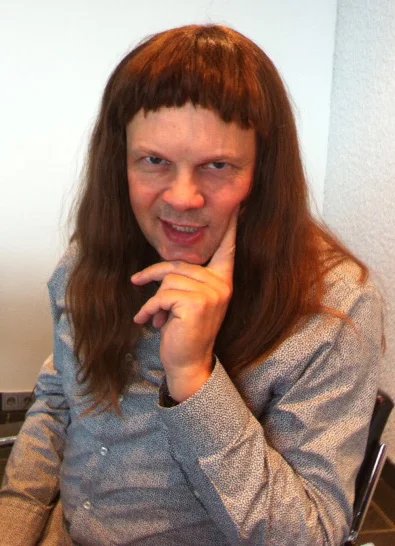Zdjęcie zrobione przez Magdę, w jej peruce ;-))