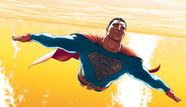 fragment planszy z "All-Star Superman"