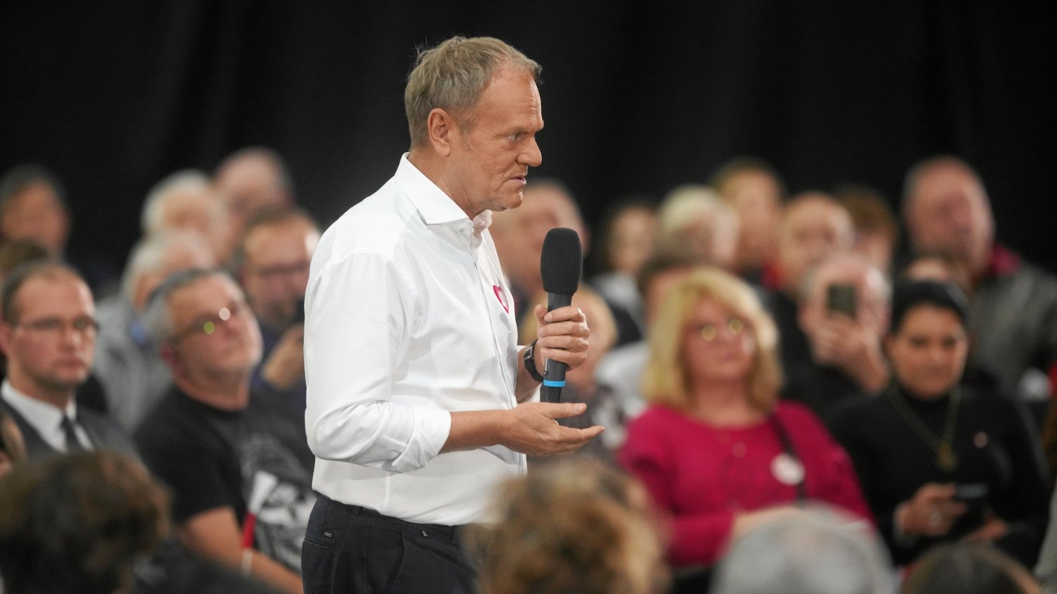 Incydent na spotkaniu z Tuskiem. Znana aktywistka nagle zaczęła się wykłócać