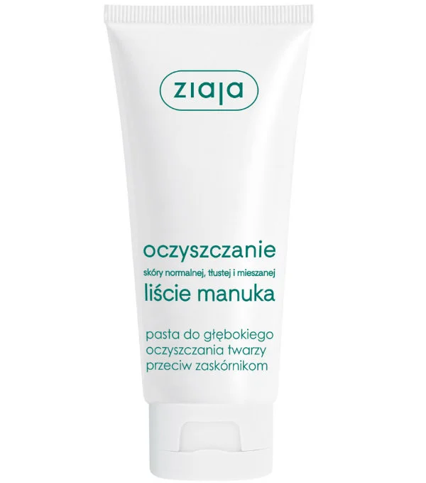 Pasta do głębokiego oczyszczania twarzy marki Ziaja