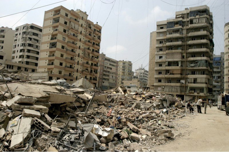 Bejrut po eksplozji termobarycznej