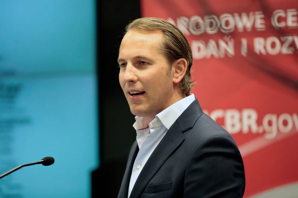 foto: Leszek Wiśniewski, Johan Gorecki - Prezes Glob Forum