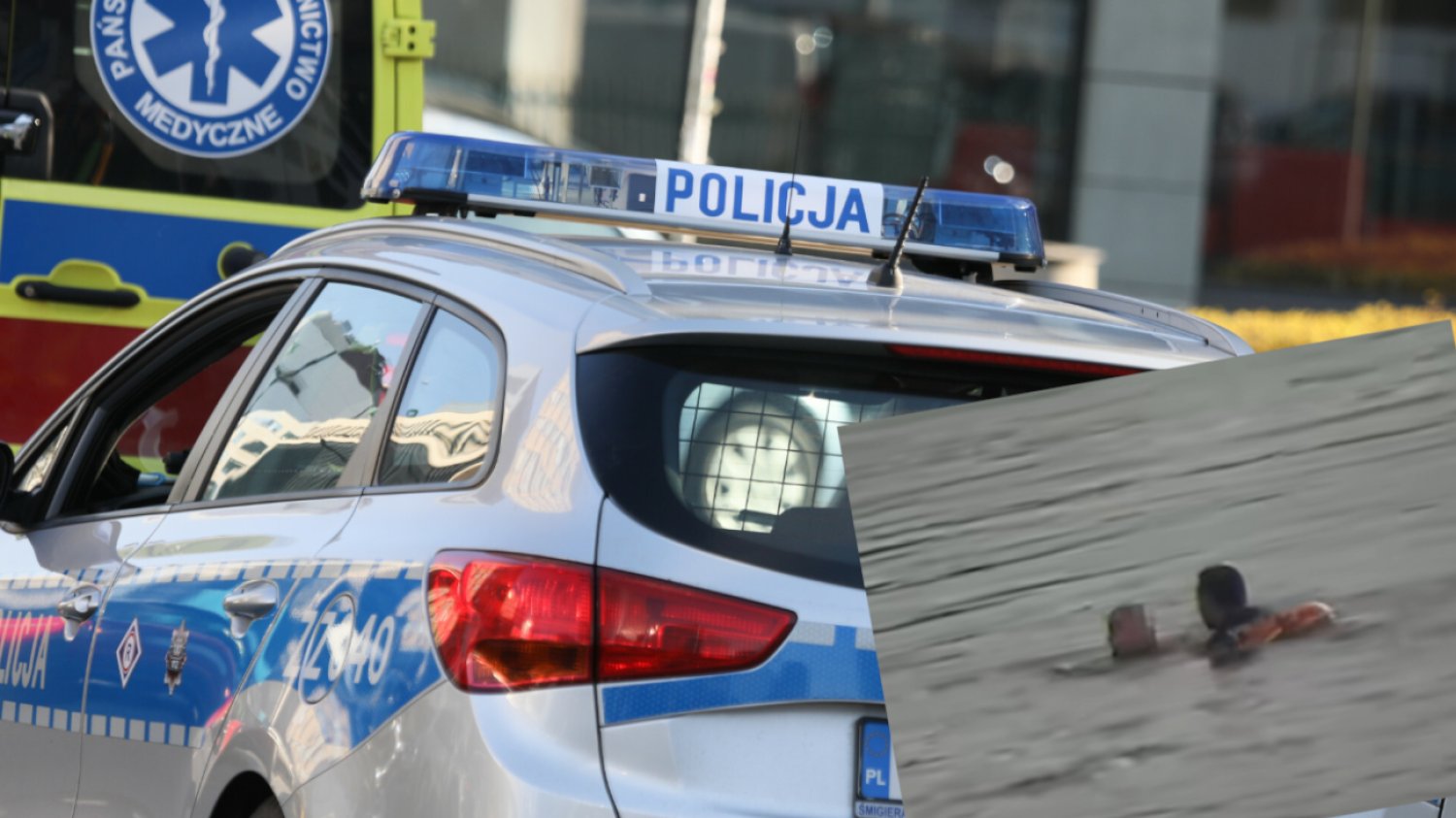 Tonąca nastolatka rozpaczliwie wzywała ratunku. Do akcji wkroczył policjant.