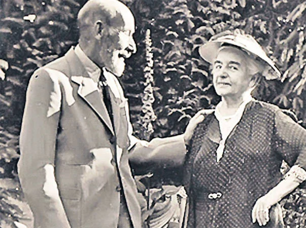 Elsa i Hugo Brockmannowie.
