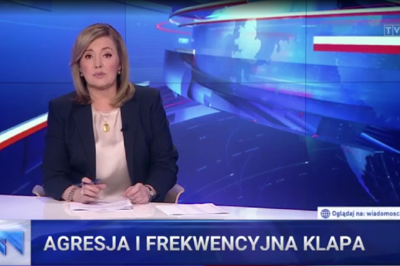 Marsz opozycji według TVP: Frekwencyjna klapa i agresja