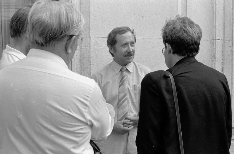 Janusz Onyszkiewicz w Sejmie, 1989 rok.